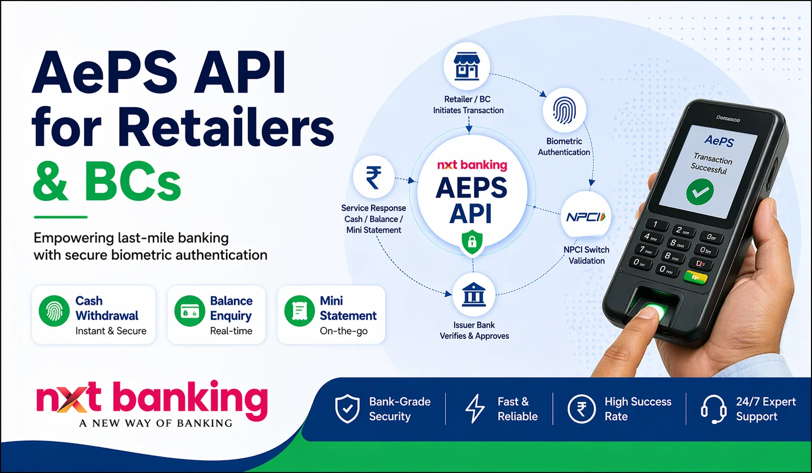 Best AePS API Service Provider in India | nxt Banking