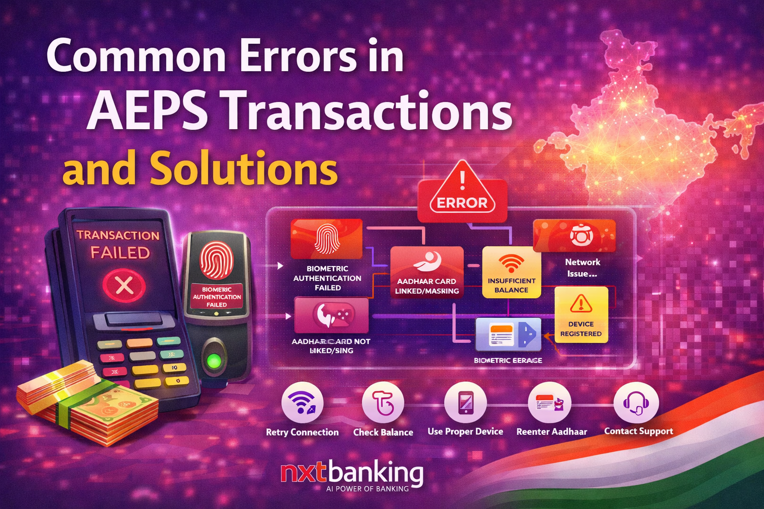 Common Errors in AEPS Transactions and Solutions