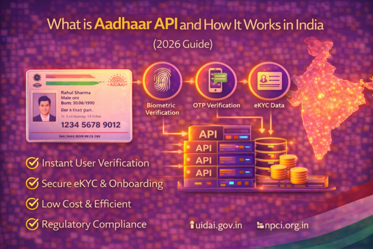 What is Aadhaar API and How It Works in India (2026 Guide)