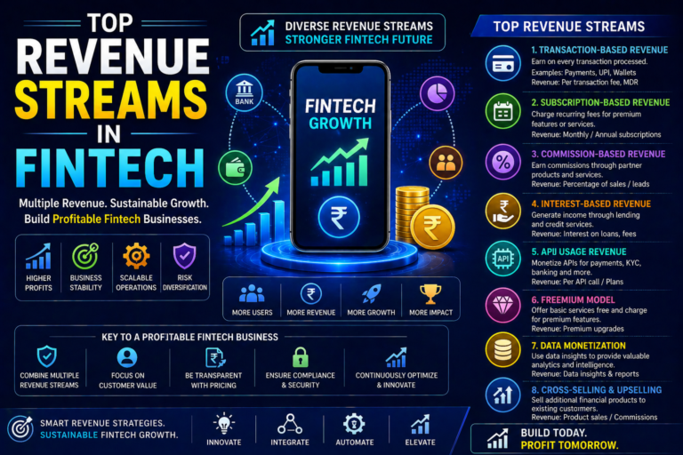 Top Revenue Streams in Fintech: Complete Guide (2026)