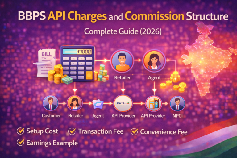 BBPS API Charges and Commission Structure