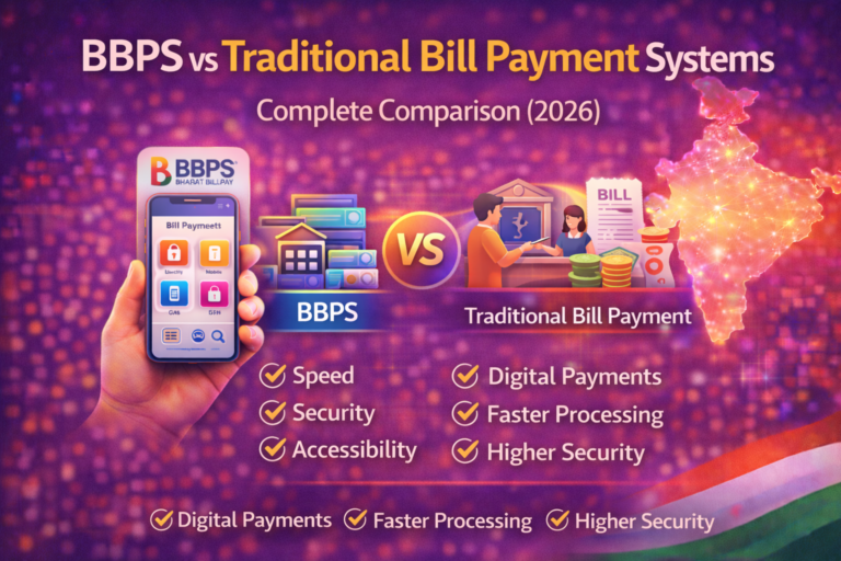 BBPS vs Traditional Bill Payment Systems